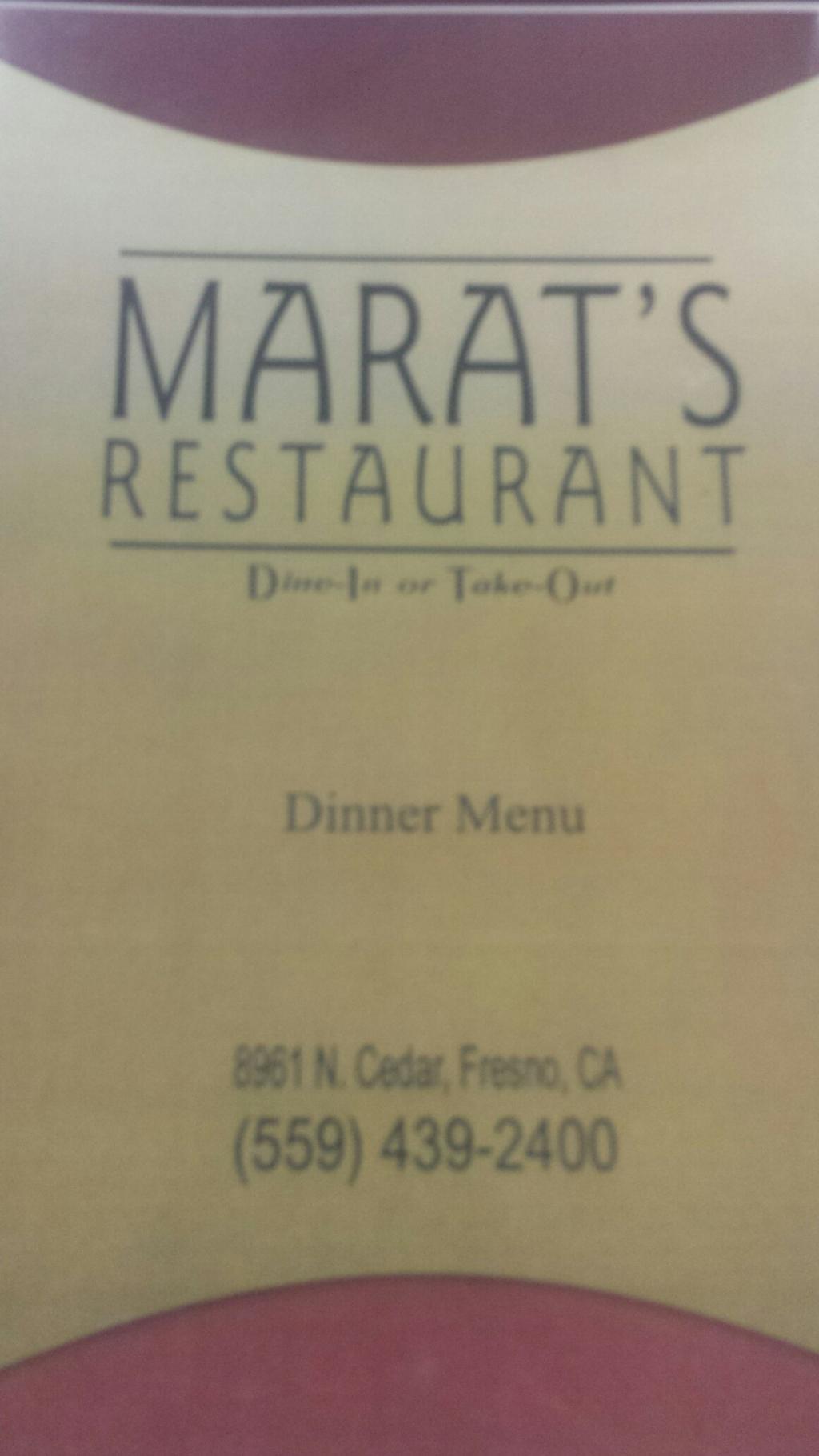 Marat`s Restaurant